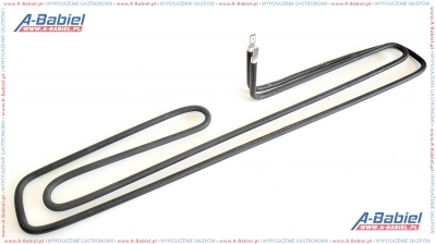 Grzałka 1250W 220V dł. 470mm szer. 64mm pł. grillowej MKN